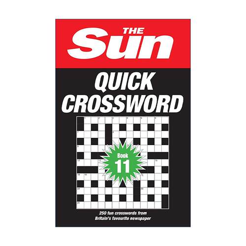 英文原版 The Sun Quick Crossword Book 11 太阳报快速填字游戏集250道 英文版 进口英语原版书籍