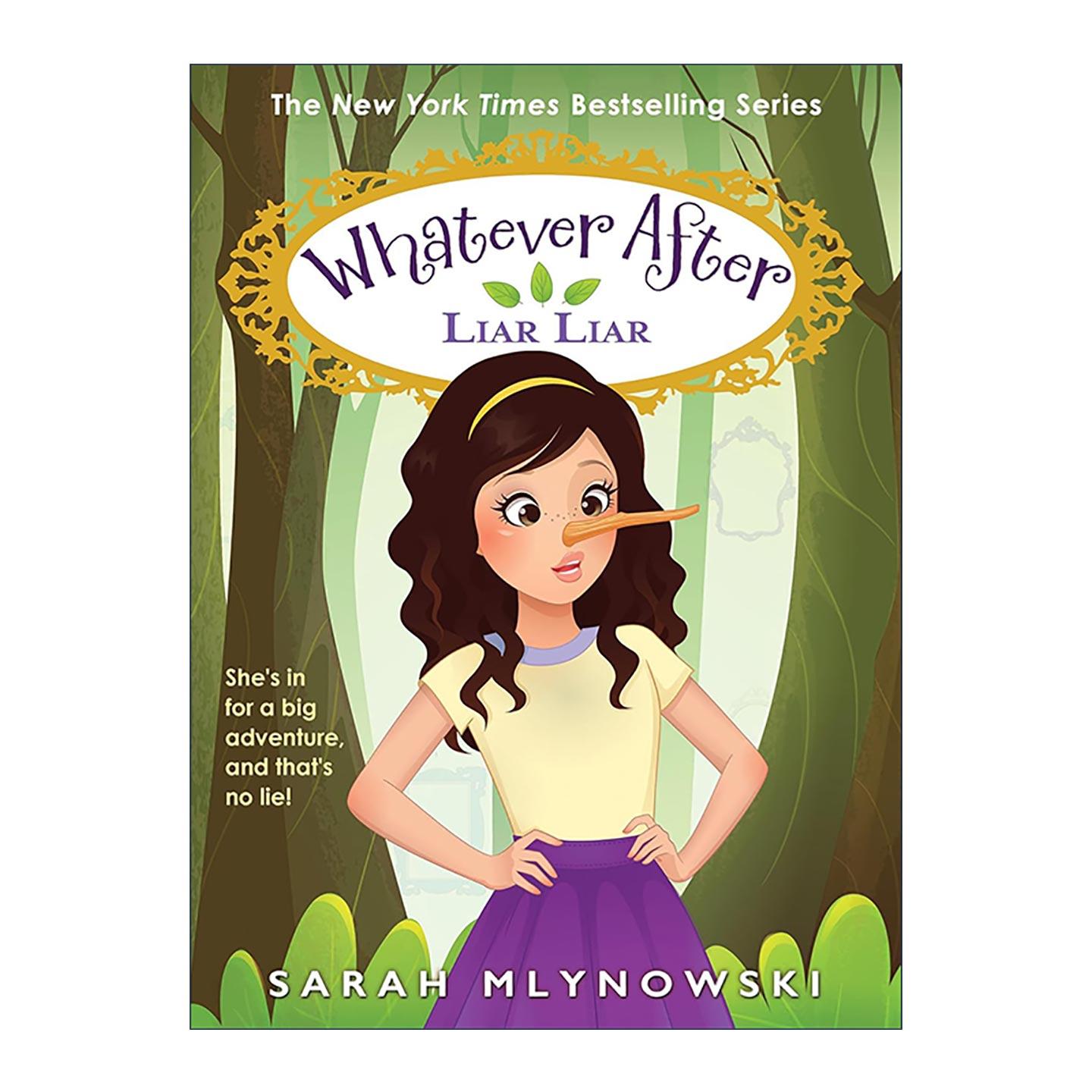 英文原版 Whatever After #16 Liar Liar 瞬息万变16 精装 英文版 进口英语原版书籍