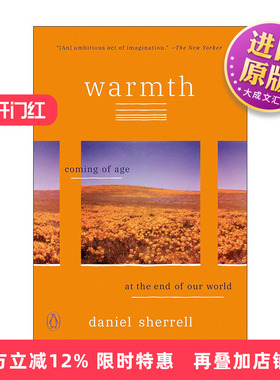 英文原版 Warmth 温暖 在世界末日中长大成人 气候变化 Daniel Sherrell 英文版 进口英语原版书籍