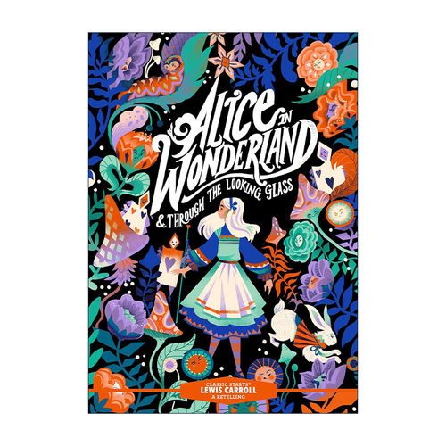 英文原版 L1 Classic Starts Alice in Wonderland & Through the Looking-Glass 开始读经典 爱丽丝梦游仙境和镜中奇缘 精装