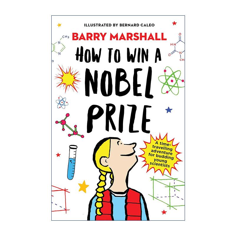 英文原版 How to Win a Nobel Prize 如何获得诺贝尔奖 儿童科学冒险小说 英文版 进口英语原版书籍图片