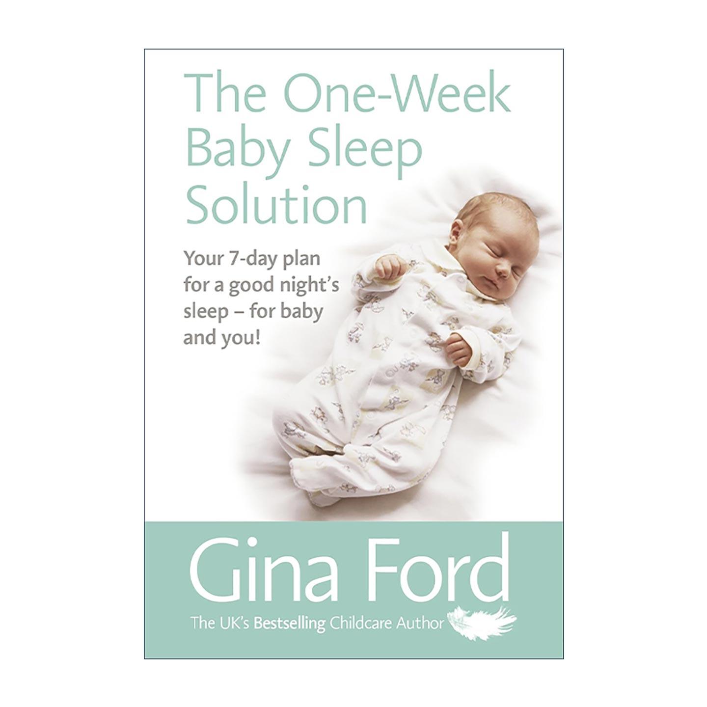 英文原版 The One-Week Baby Sleep Solution 一周婴儿睡眠解决方案 建立严格的喂养和睡眠时间表 英文版 进口英语原版书籍