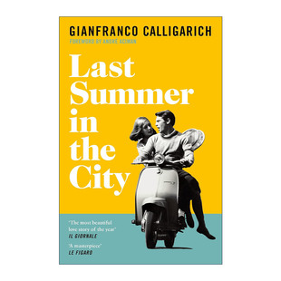 英文原版 進口英語原版 英文版 City Last Gianfranco 夏日 the 虛擲 詹弗蘭科·卡利加里奇 Calligarich 書籍 Summer