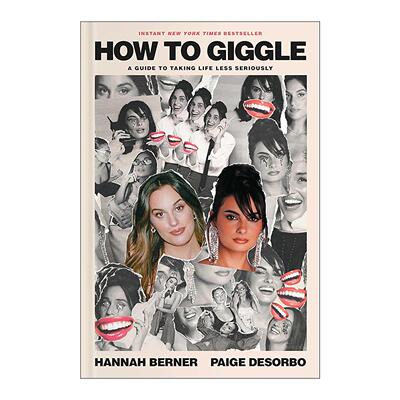 英文原版 How To Giggle 如何开怀大笑 别把生活太当回事 精装 英文版 进口英语原版书籍