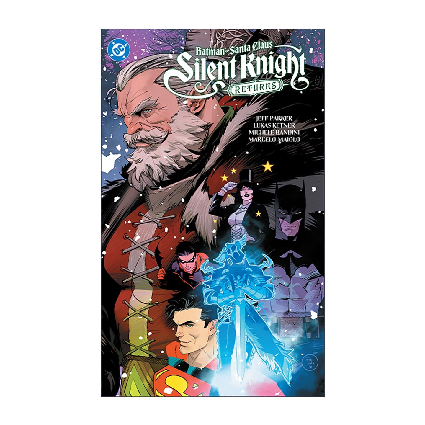 英文原版 Batman Santa Claus Silent Knight Returns 蝙蝠侠 圣诞老人 沉默骑士归来 1-5卷合集 DC漫画 Jeff Parker 英文版