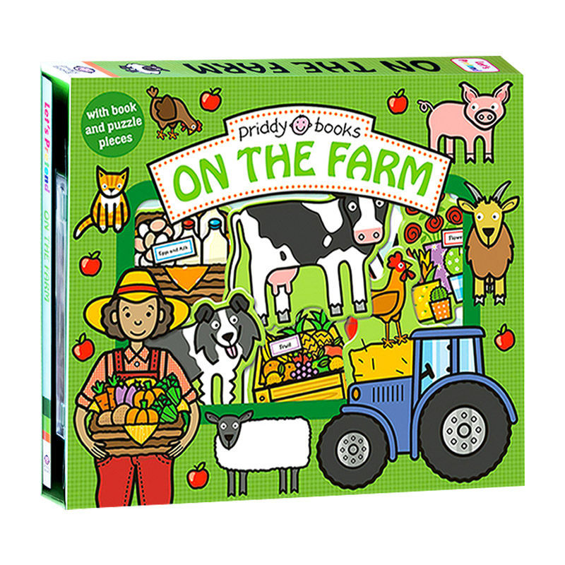 小小角色扮演家 农场 英文原版 lets pretend on the farm 亲子互动