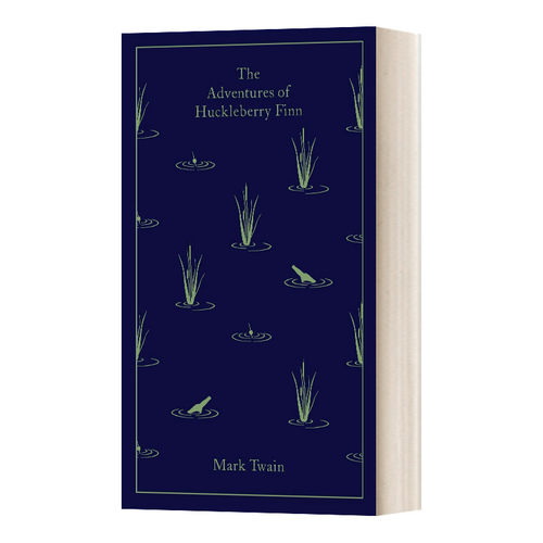 英文原版 The Adventures of Huckleberry Finn 企鹅经典布面精装版 哈克贝利费恩历险记 英文版 进口英语原版书籍
