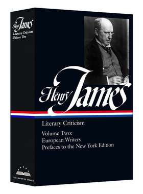 英文原版 Henry James Literary Criticism Vol.2 LOA #23 亨利·詹姆斯 文学批评第二卷 精装 英文版 进口英语原版书籍