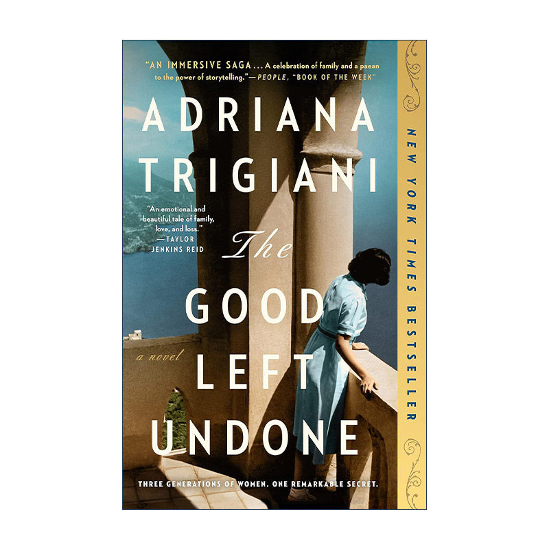 英文原版 The Good Left Undone 未完成的好事 漫长的告白作者Adriana Trigiani 英文版 进口英语原版书籍