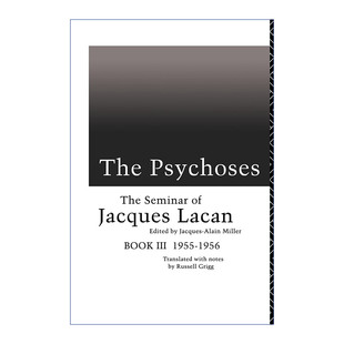 英文原版 The Psychoses 雅克拉康研讨会三 精神病 英文版 进口英语原版书籍