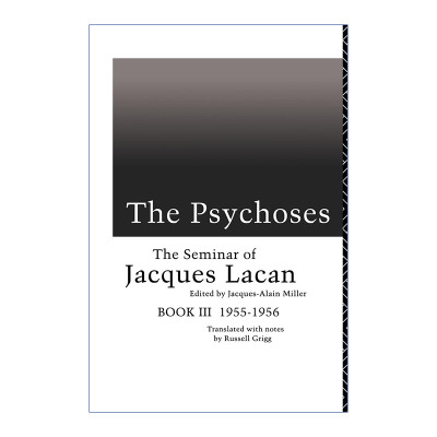 英文原版 The Psychoses 雅克拉康研讨会三 精神病 英文版 进口英语原版书籍