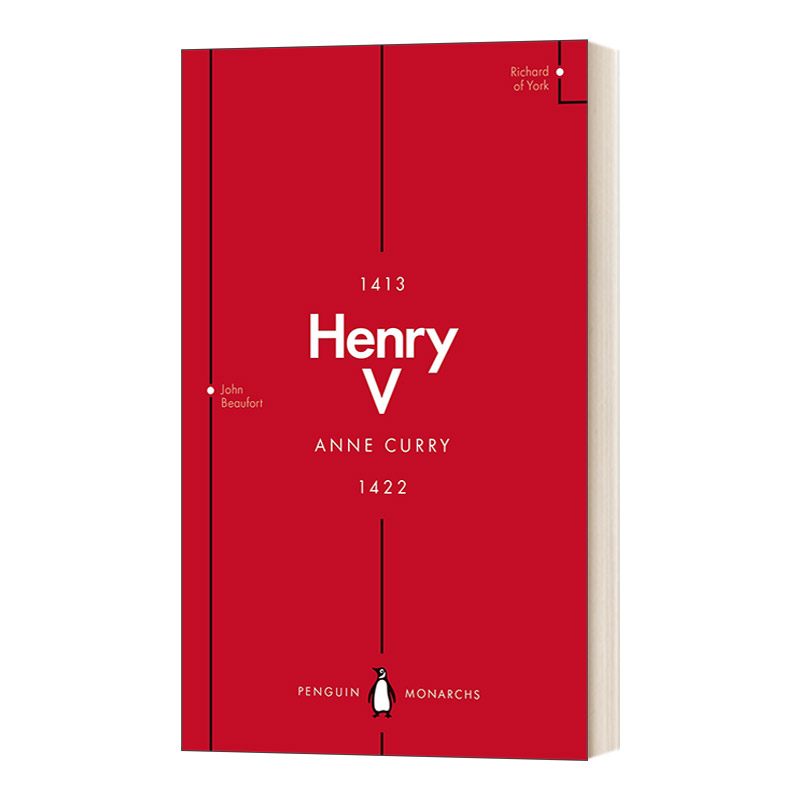 英文原版 Henry V Penguin Monarchs 英国君王史 亨利五世 平装 英文版 进口英语原版书籍
