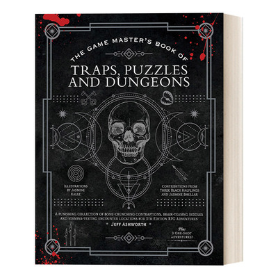英文原版 The Game Master's Book of Traps Puzzles and Dungeons 游戏大师 英文版 进口英语原版书籍