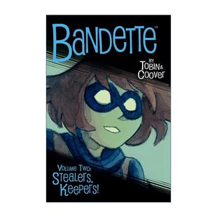 书籍 进口英语原版 偷窃者 Bandette Volume 守护者 Keepers Stealers 英文版 英文原版 班迪特 黑马漫画 卷二