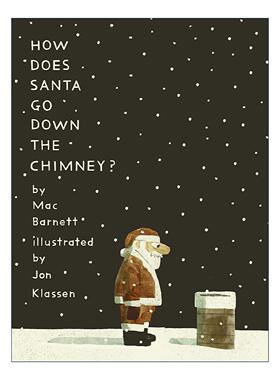 英文原版 How Does Santa Go Down the Chimney 圣诞老人是怎么从烟囱里下来的 儿童幽默搞笑绘本精装 英文版 进口英语原版书籍