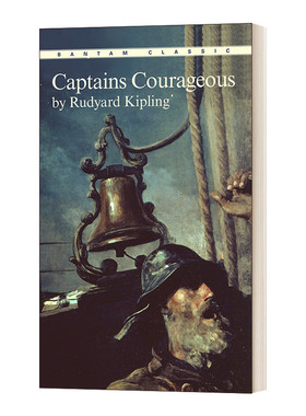 英文原版小说 Captains Courageous 勇敢的船长 怒海余生 Bantam Classics 吉卜林 英文版 进口英语原版书籍
