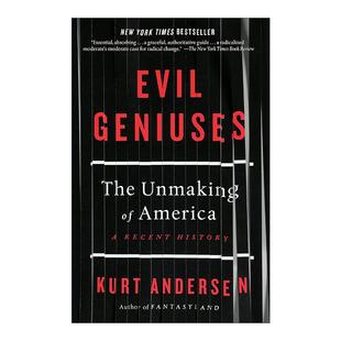 英文版 书籍 邪恶 毁灭 近代史 美国 Geniuses 天才 进口英语原版 英文原版 梦幻之地作者库尔特·安德森 Evil