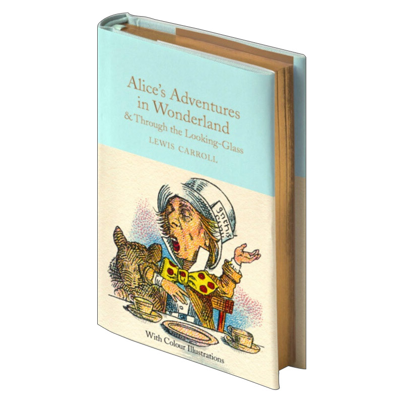 英文原版 Alice's Adventures in Wonderland and Through the Looking-Glass爱丽丝漫游仙境及镜中奇遇记 精装麦克米伦收藏馆系列