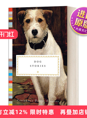 英文原版小说 Dog Stories 狗狗故事 人人图书馆口袋经典系列 Diana Secker Tesdell 精装 英文版 进口英语原版书籍