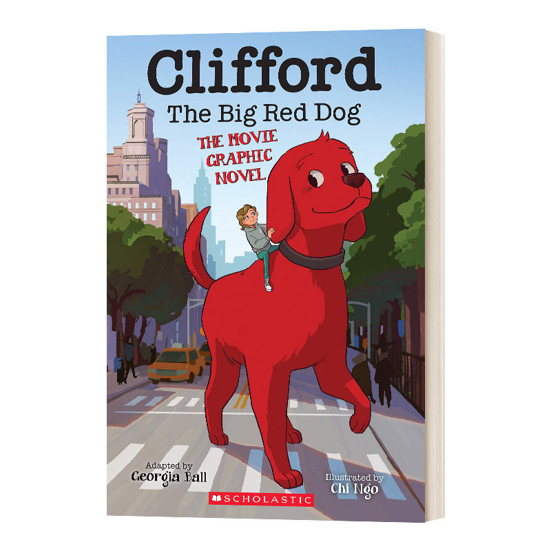 英文原版 clifford movie graphic novel 大红狗全彩漫画书 英文版