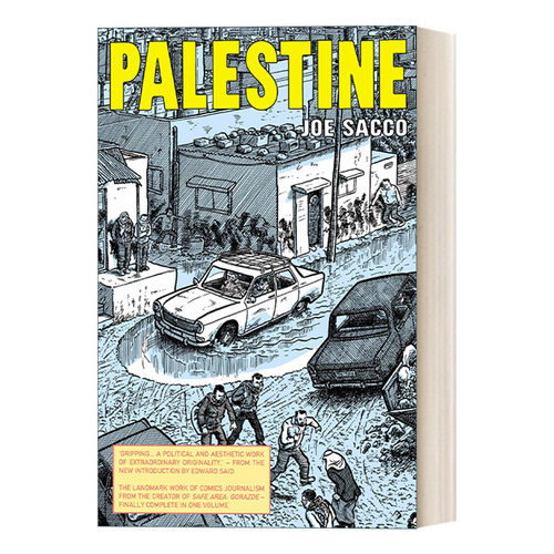 英文原版 Palestine 巴勒斯坦 Joe Sacco纪实漫画 英文版 进口英语原版书籍