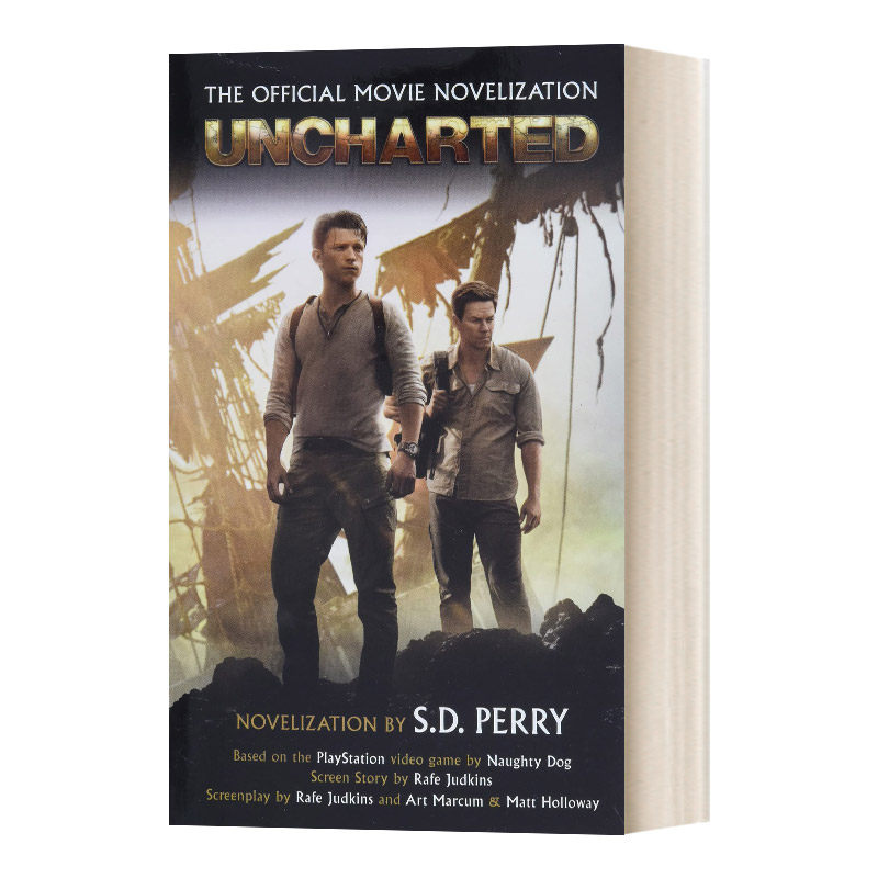 英文原版小说 Uncharted  The Official Movie Novelization 神秘海域 官方电影小说 英文版 进口英语原版书籍