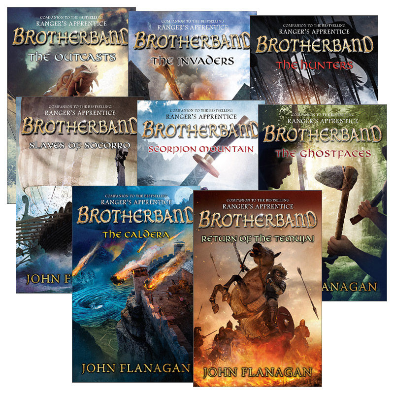 英文原版 the brotherband chronicles 兄弟团编年史系列8册 青少年
