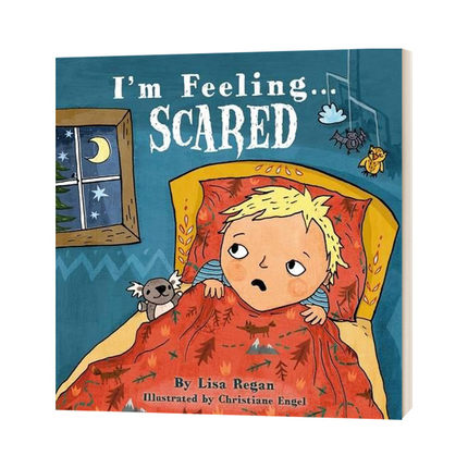 英文原版绘本 I'm Feeling Scared 我感觉害怕 精装 儿童情绪控制管理绘本 英文版 进口英语原版书籍