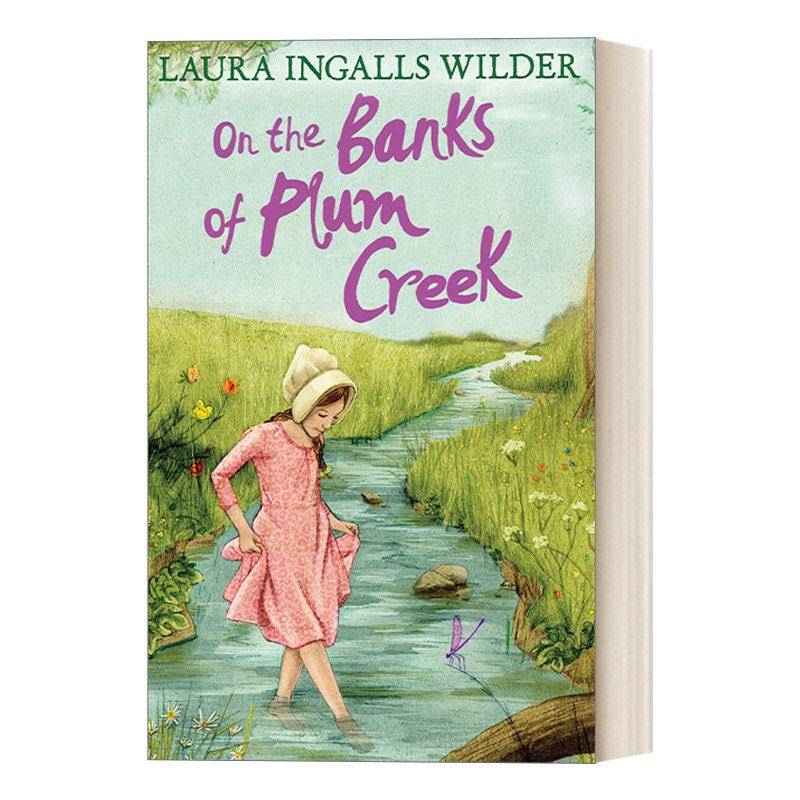 英文原版 on the banks of plum creek 梅溪边的小屋 劳拉·英格斯