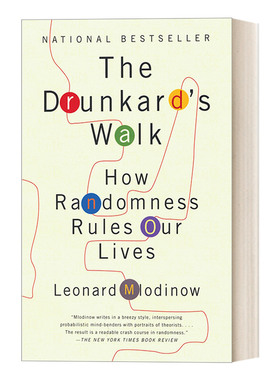 英文原版 The Drunkard's Walk 醉汉的脚步 随机性如何主宰我们的生活 豆瓣推荐 美国国家畅销书 英文版 进口英语原版书籍