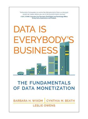 英文原版 Data Is Everybody's Business The MIT Press 数据是每个人的事 数据货币化指南 福布斯年度十大科技图书 英文版