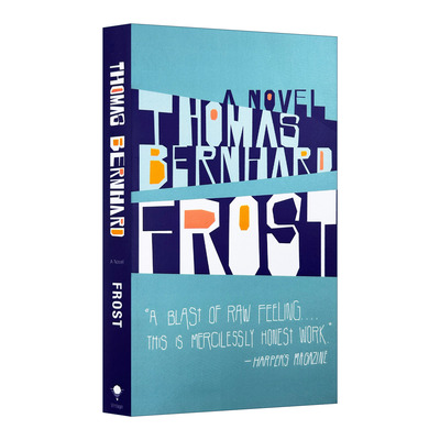 英文原版小说 Frost A Novel 寒冻 Thomas Bernhard托马斯·贝恩哈德 不莱梅文学奖 奥地利国家文学奖 英文版 进口英语原版书籍