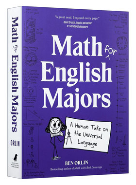 英文原版 Math for English Majors 欢乐数学系列 数学的语法 精装 一本充满“烂插画”的数学底层逻辑说明书 进口英语原版书籍