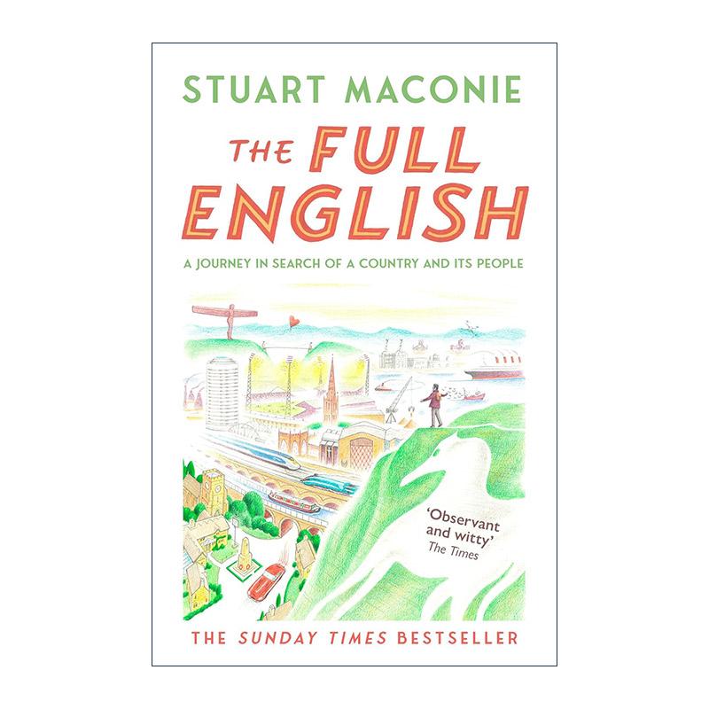 英文原版 The Full English 英格兰完全之旅 追寻国家与人民的旅途 Stuart Maconie旅记 英文版 进口英语原版书籍