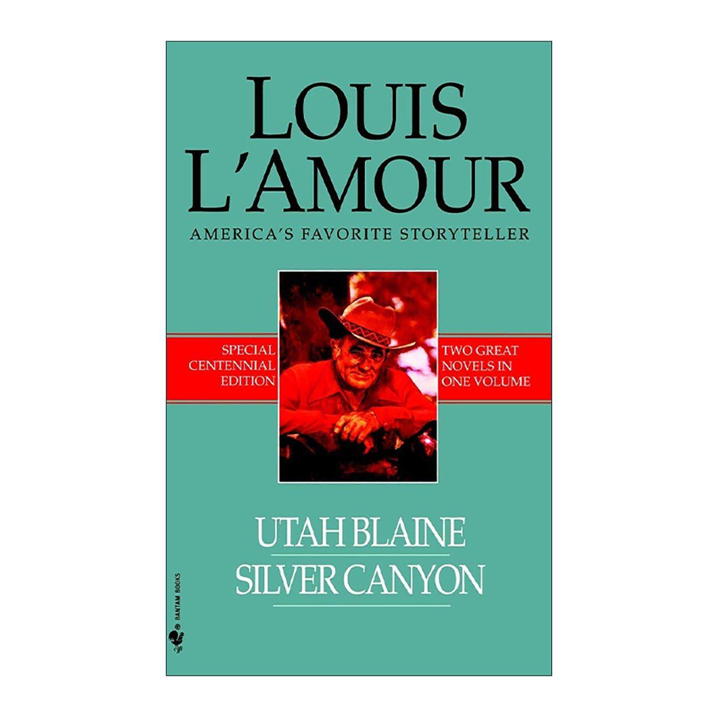 英文原版 Utah Blaine Silver Canyon 浴血奋战 银峡谷 西部冒险小说二合一 路易斯·拉摩 英文版 进口英语原版书籍