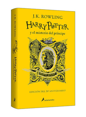 西班牙语原版 Harry Potter y el misterio del Principe 20 Aniv. Hufflepuff 哈利波特与混血王子 赫奇帕奇版 进口原版书籍