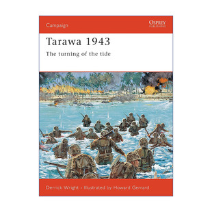 英文原版 Tarawa 1943 美日1943塔拉瓦战役 战争历史系列 英文版 进口英语原版书籍