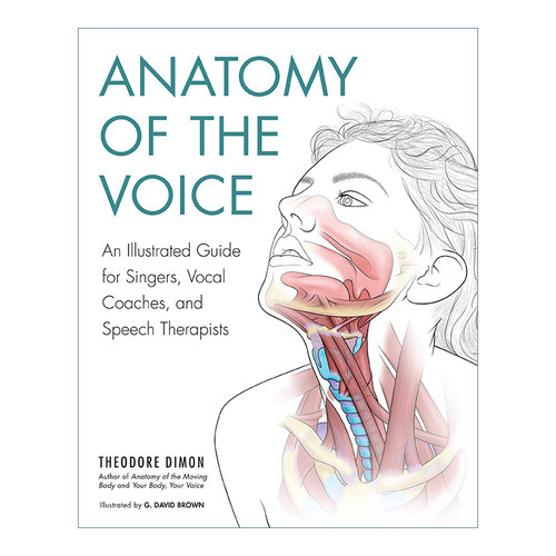 英文原版 Anatomy of Voice 嗓音解剖 供歌手 声乐教练和言语治疗师使用的解剖图册 Theodore Dimon  Jr. 英文版 进口英语原版书籍