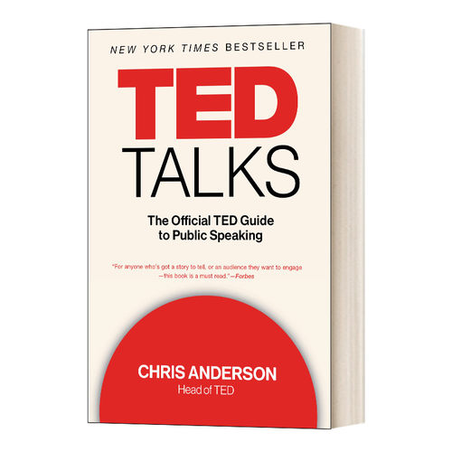 英文原版 TED Talks 让思想长上翅膀 TED官方演讲指南 演讲的力量 英文版 进口英语原版书籍