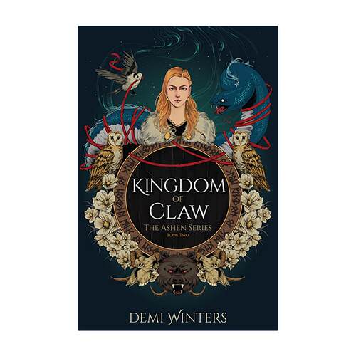 英文原版 Kingdom of Claw 爪王国 奇幻浪漫小说 Ashen灰烬系列2 Demi Winters 英文版 进口英语原版书籍