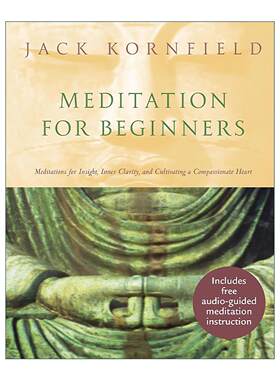 英文原版 Meditation For Beginners 初学者的冥想书 从呼吸 走路 吃饭开始 杰克·康菲尔德 精装 英文版 进口英语原版书籍