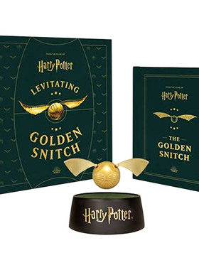 英文原版 Harry Potter Levitating Golden Snitch 哈利波特 金色飞贼 可悬浮摆件 英文版 进口英语原版书籍