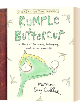 精装 英文原版 Rumple Buttercup 香蕉皮 小漫画 纽约时报畅销书 成人儿童治愈系漫画 英文版