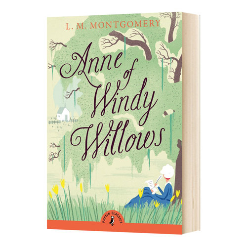 风扬林的安妮 英文原版 Anne of Windy Willows Puffin Classics 中小学英语课外阅读 儿童文学小说 英文版 进口英语书籍