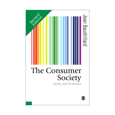 英文原版 The Consumer Society 消费社会 让·鲍德里亚 英文版 进口英语原版书籍