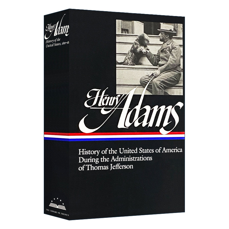 英文原版 Henry Adams History of the United States Vol. 1 1801-1809 亨利·亚当斯 美国历史卷1 精装 英文版 进口英语原版书