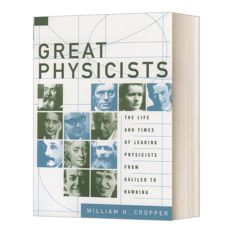 英文原版 great physicists 伟大的物理学家们 从伽