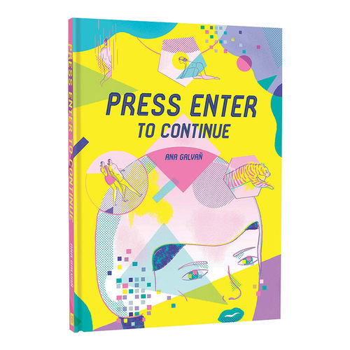 现货 Press Enter to Continue，按Enter以继续 漫画家Ana Galvañ 英文原版漫画图像小说 Fantagraphics
