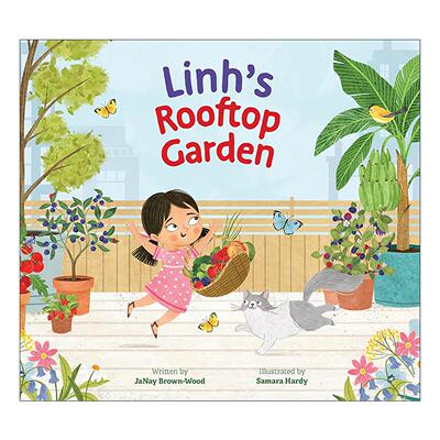 英文原版 Linh's Rooftop Garden Where In the Garden 林的屋顶花园 花园在哪里系列 儿童科普百科绘本 英文版 进口英语原版书籍