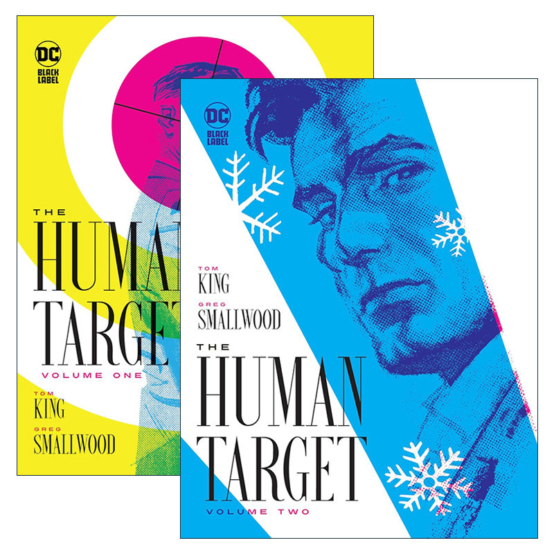 英文原版 The Human Target 替身标靶 人形标靶2册 蝙蝠侠 DC黑标漫画 2023艾斯纳奖 Tom King 英文版 进口英语原版书籍